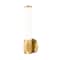 Z-Lite Cooper Wall Sconce, 1-Light, 4.75 In.W x 4 In.L x 16 In.H, Modern Gold/Frosted 1010-1S-MGLD-LED - alternate 1
